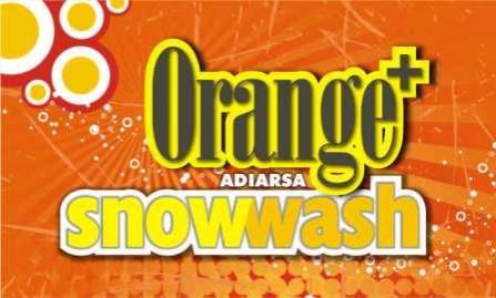 ORANGE CARWASH 00 orange snowwash