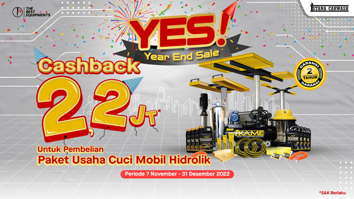 yes paket landscape website Promo Alat Usaha Cuci Mobil Motor