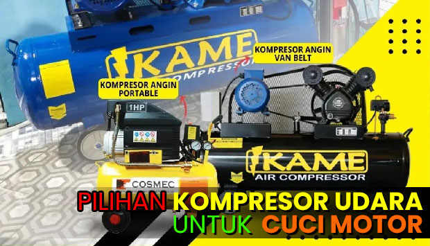 pilihan kompresor udara untuk cuci motor Kompresor Untuk Cuci Motor