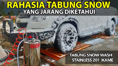 rahasia tabung snow Rahasia Tabung Snow Foam Cuci Salju yang Tak Banyak Diketahui