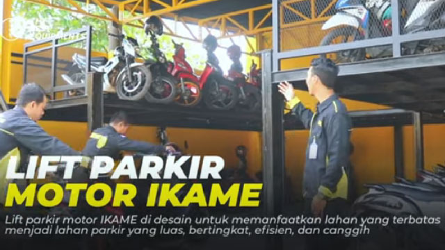 lift parkir motor bertingkat Lift Parkir Motor Ikame Solusi Inovatif Urbanisasi Kawasan Ibu Kota Negara (IKN)