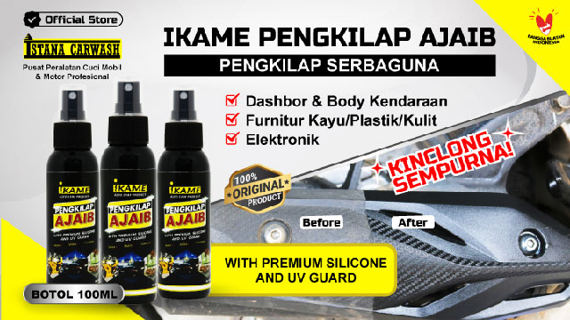 pengkilap ajaib Cara Praktis Mengkilapkan Dashboard Mobil, Motor, Elektronik dan Furniture