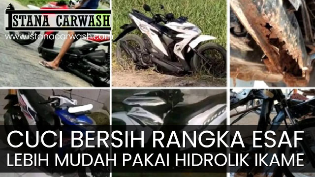 cuci rangka esaf Solusi Penyebab Keropos pada Rangka eSAF Honda