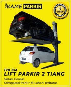 lift parkir 2 tiang 170 227 Jual Hidrolik Lift Parkir Mobil Jakarta Barat