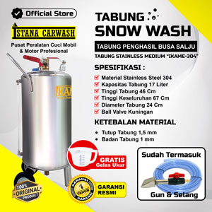 Tabung Salju 304 Medium 300 Jual Tabung Salju Cuci Mobil Motor Jakarta