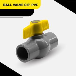 ball valve pvc 0.5 inch 300 Spare Part Alat Cuci Mobil & Motor