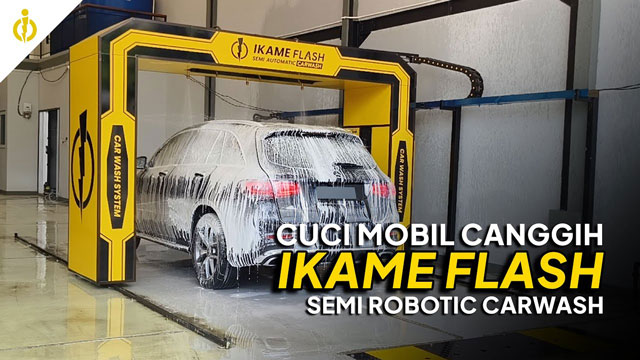 Mesin Cuci Mobil Canggih Semi Robotic Carwash Mesin Cuci Mobil Canggih Semi Robotic Carwash