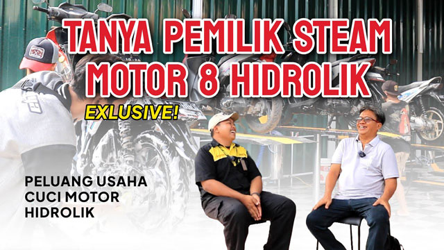 peluang usaha cuci motor hidrolik Peluang Usaha Cuci Motor