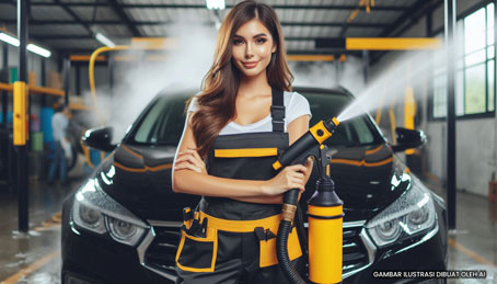 air hose reel ikame Bosan dengan Selang Angin yang Kusut dan Bocor? Coba Air Hose Reel Ikame!