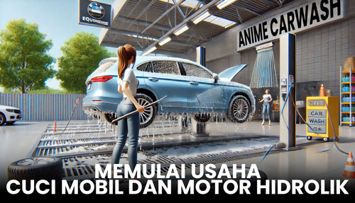Memulai Usaha Cuci Mobil dan Motor Hidrolik Memulai Usaha Cuci Mobil dan Motor Hidrolik dari Istana Carwash