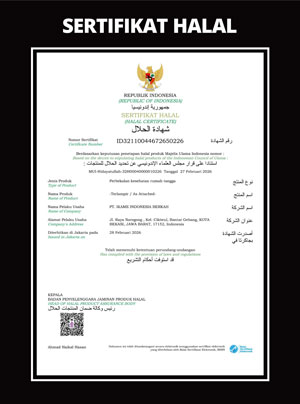 sertifikat halal 300 TENTANG KAMI